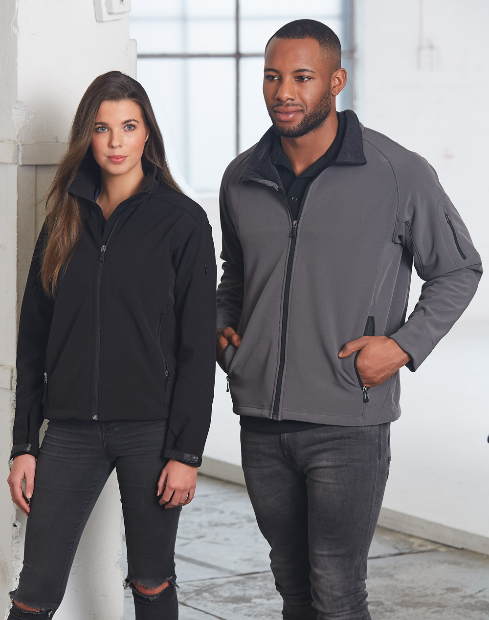 Softshell Hi-Tech Jacket - Black - Image 2
