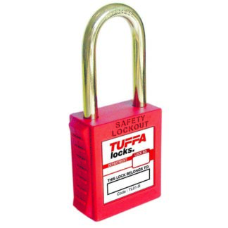 TUFFA Safety Locks – Keyed Different (Red)